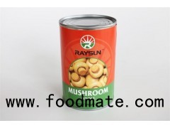 Canned Fresh White Whole Button Mushroom In Brine