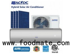 9000BTU ACDC Hybrid Air Conditioning System And Solar Hvac Solar Power Cooler