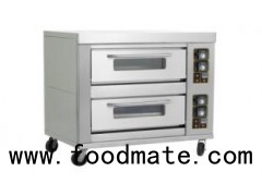 Industrial Two Layer Four Tray Deck Oven For Bread Cake Pizza