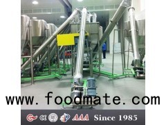 Food Screw Conveyors Spiral Conveyor System For Coffee