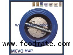 Built-In Double Disc Wafer Check Valve