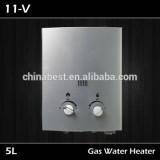 5.5L Portable Outdoor Use Instant Gas Water Heater With Safty Devices