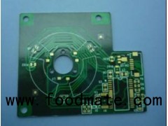 Double 2.0mm Iron Based PCBs with Green Soldermask and Plated Gold