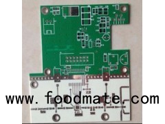 Ceramic Based PCB with Green and White Soldermask and Immersion Sliver