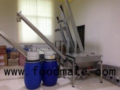 Stainless Steel Roller Powder Transfer Machine Connect With Bag Packing Machine