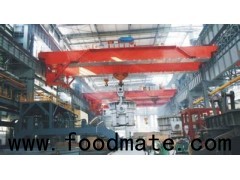 Steel Making Plant Double Girder Ladle Lifting Crane