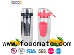 Fruit water bottle with infuser