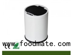 Circle Stainless Steel Sensor Automatic Trash Can