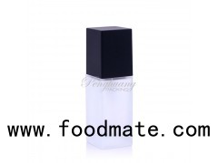 Frosted Glass Foundation Bottle