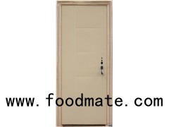 White Color Steel Entrance Door