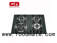 Glass Gas Hobs With 4 Burner