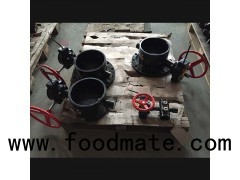 UL FM Backflow Butterfly Valve With Groove* Flange Connection