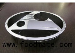 Car logo prototypes CNC machine polishing molder