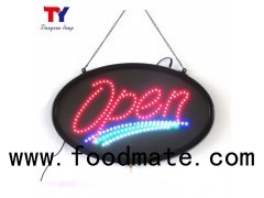 Led OPEN Window Sign