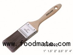 Wood Handle Synthetic Hairs Paint Brush