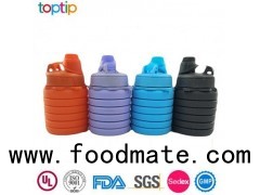 Travel Silicone Foldable Water Bottle