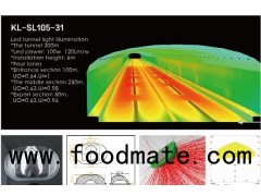 lens for tunnel light