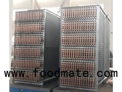 Heat exchanger for lyophilizer