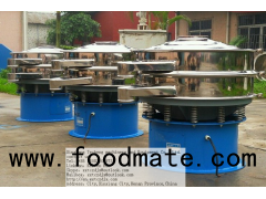 circular vibratory tumbler screen machine for calcite calcium carbonate