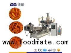 Fried wheaten corn cone bugle sticks chips extruder machine production line