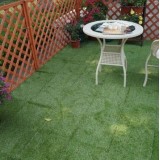 Removable Easy-installing Interlock Artificial Grass Tiles