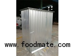 Zinc Pent Garden Shed 135x90x180cm