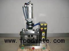 One Mold Lab Use Pneumatic Facial Powder Press Machine