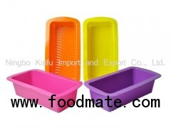 Rectangle Silicone Cookware Cake Mould Tray