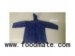 Thick Printing Logo PVC Raincoat With Hood String