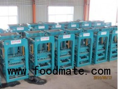 Automatic hydraulic cement block machine