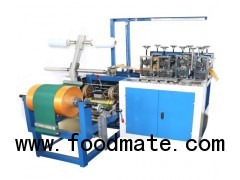 PE plastic shoe cover machine