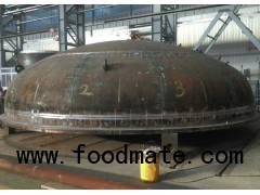 Pressure Vessel Conical End with Cladding Plate