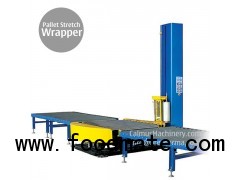 Small-Footprint Online Pallet Wrapping Machine Turntable Stretch Wrapper