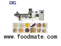 Double Screw Extruded Broken Rice Powder Artificial Reproduced Rice Making Extruder Machine