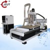 Linear atc wood cnc router machine with Saw blade R30