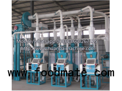 Factory price high quality 20T corn flour milling machine/maize flour processing machine