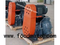 AHR natural rubber lined slurry pump