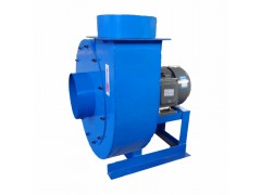 Sawdust transport centrifugal blower fan for wooden chips