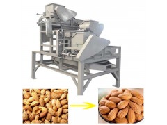 Large almond shelling machine