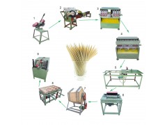 Whole Set Bamboo Toothpick Production Line Equipment List