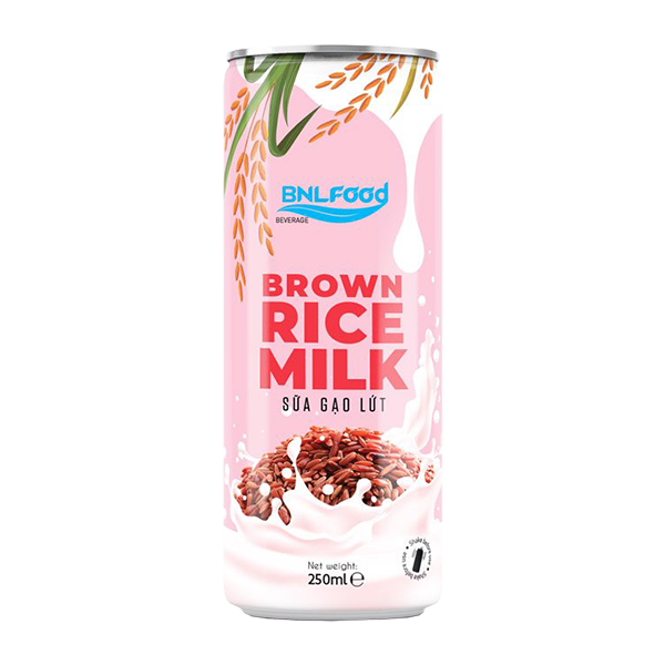 brown rice milk drink