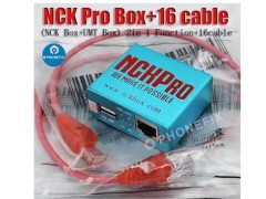 NCK Pro Box Flashing Unlocking Tool With 16 Cables For Samsung Huawei Repair