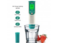 Ph 2024 Salinity Temperature 3 In 1 Tester