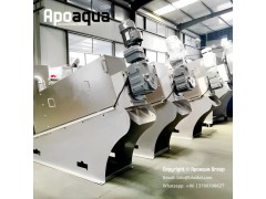 Apoaqua Pig Wastewater Dewatering Screw Press Machine for Sale