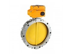 Powder Electric Butterfly Control Valve, 4-16 Inch, 0.4 MPa