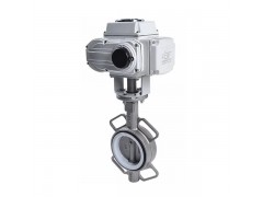 Stainless Steel Electric Butterfly Control Valve